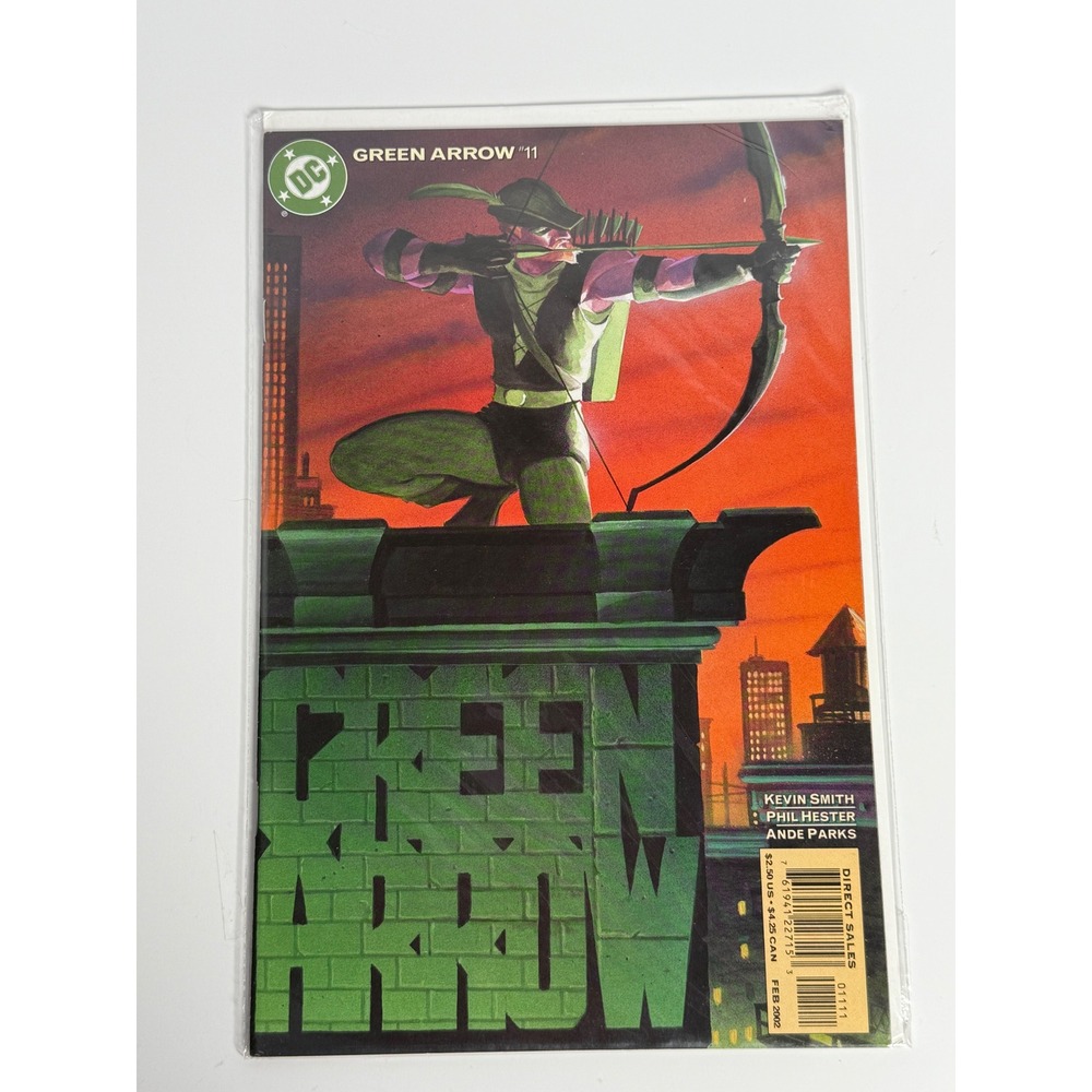Green Arrow 11 DC Comics 2002 Kevin Smith Phil Hester Matt Wagner Cover Art